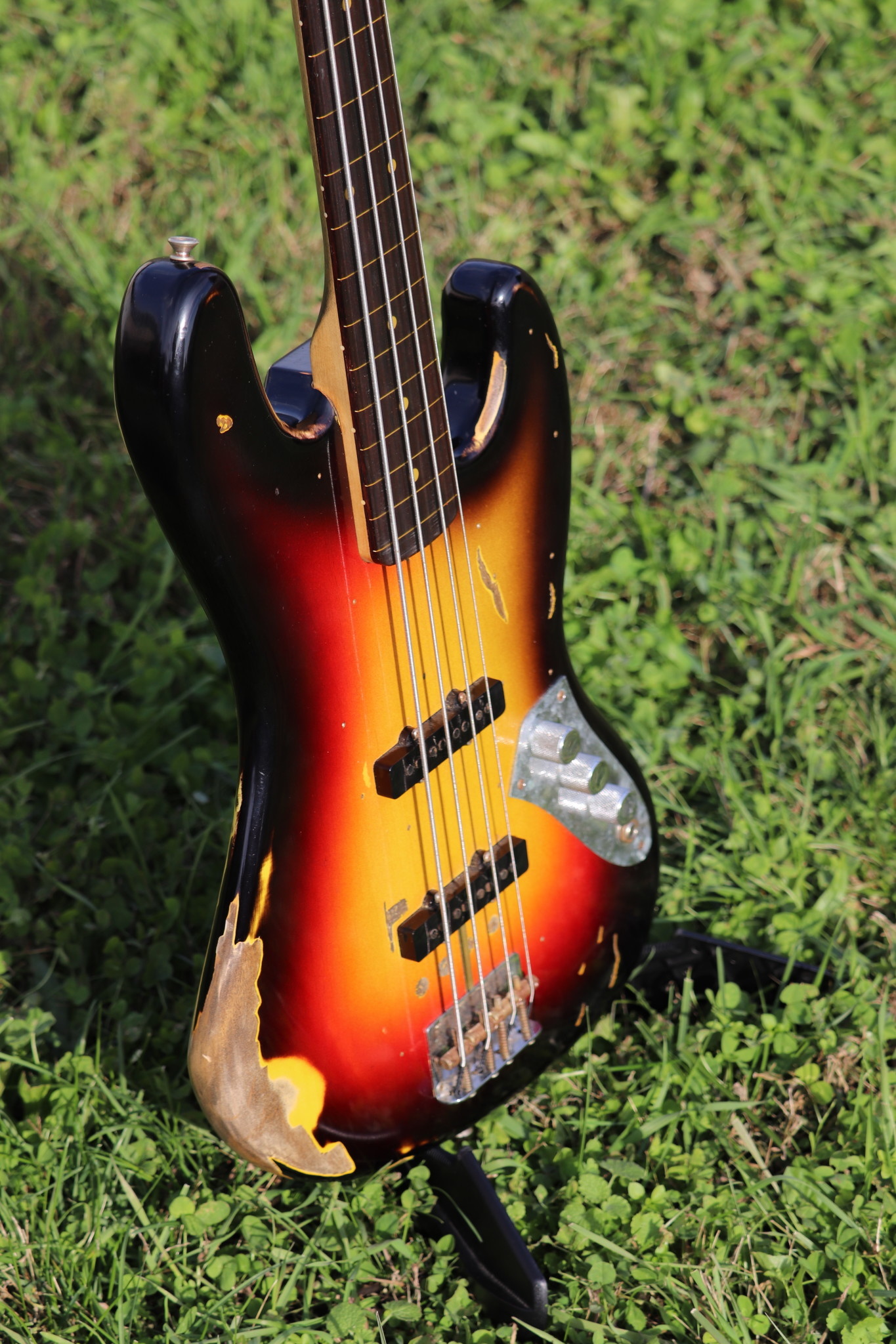 Fender Custom Shop Jaco Pastorius Tribute Jazz Bass Relic w/ hard case-2
