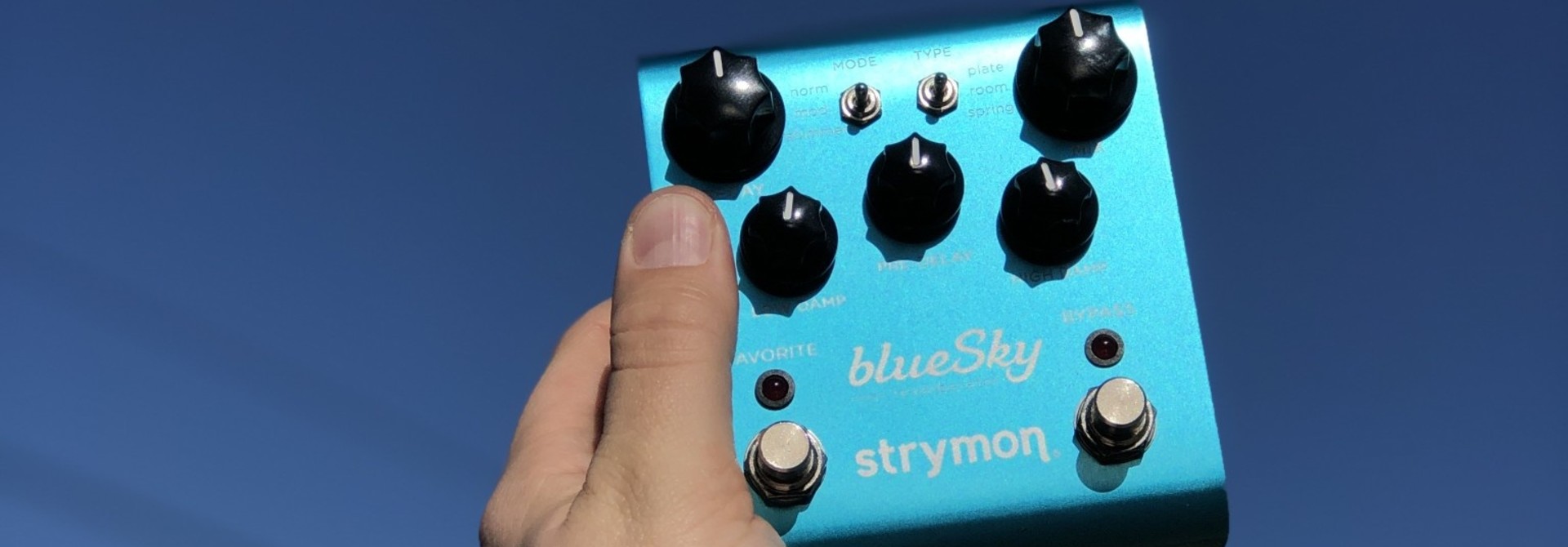 Strymon blueSky Reverberator