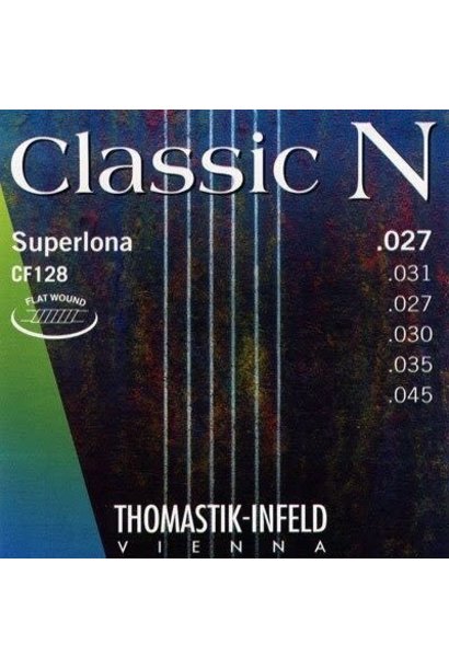 Thomastik-Infeld CF128 Classic N Superlona NT Flatwound Nylon Guitar Strings