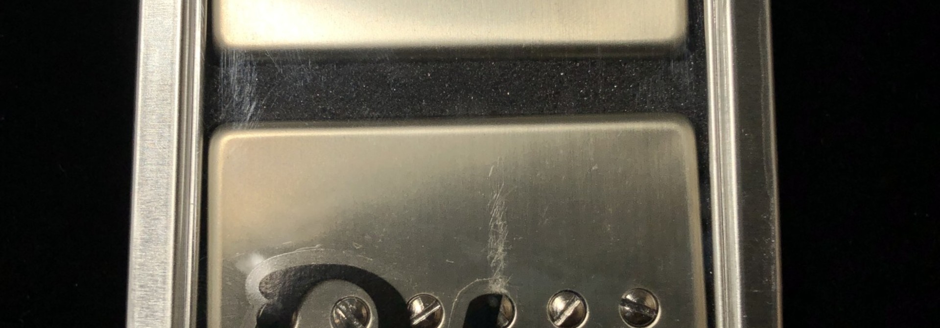 Porter Pickups Anthem PAF Humbuckers Raw Nickel