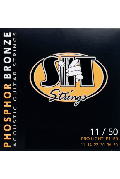 S.I.T.  Strings P1150 Phosphor Bronze Acoustic Pro Light 11-50