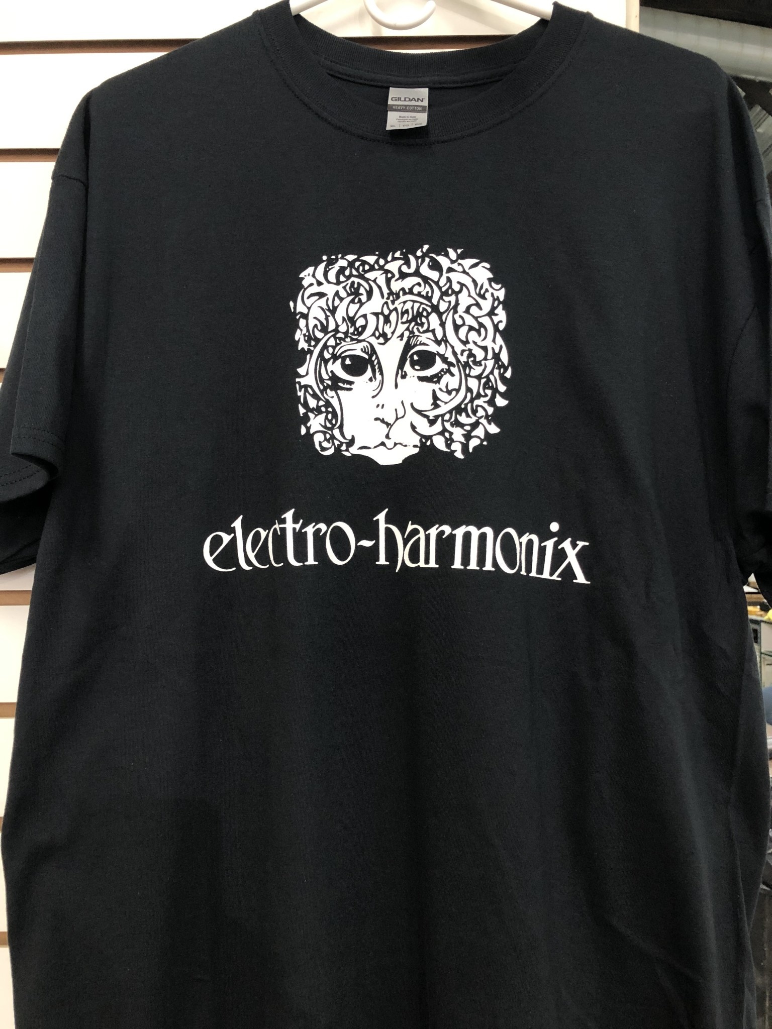 Electro-Harmonix Large Logo Black T-Shirt-1