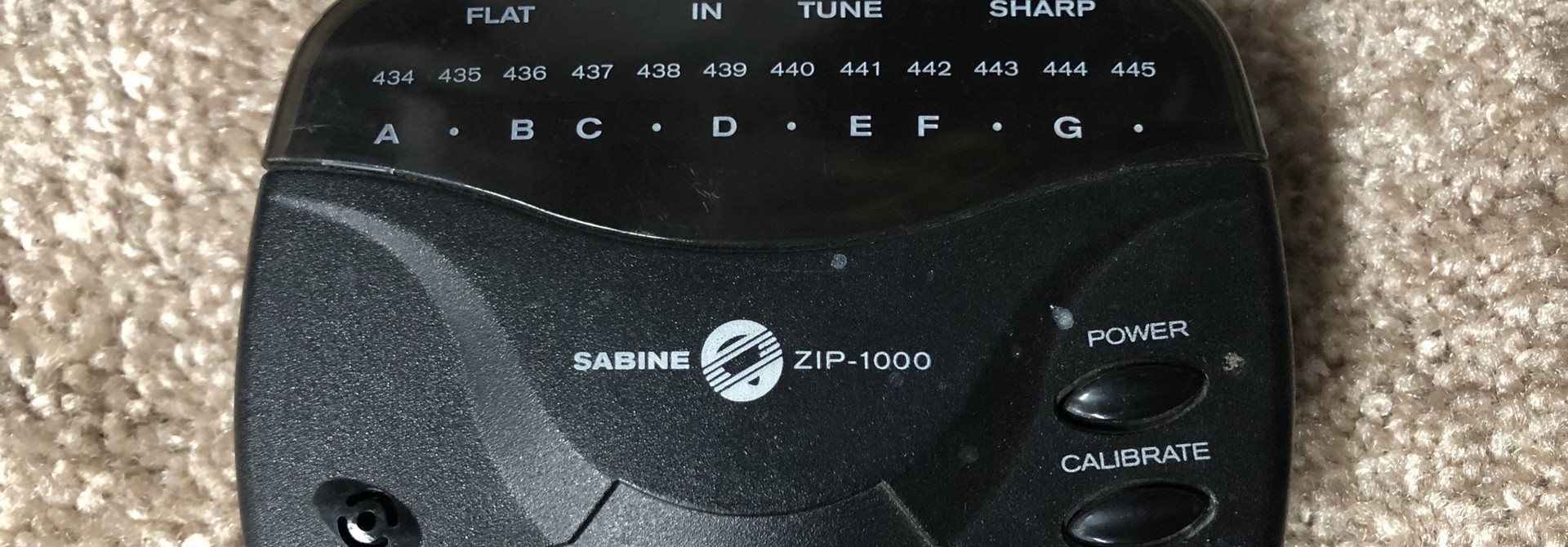 Sabine ZIP-1000 Chromatic Tuner