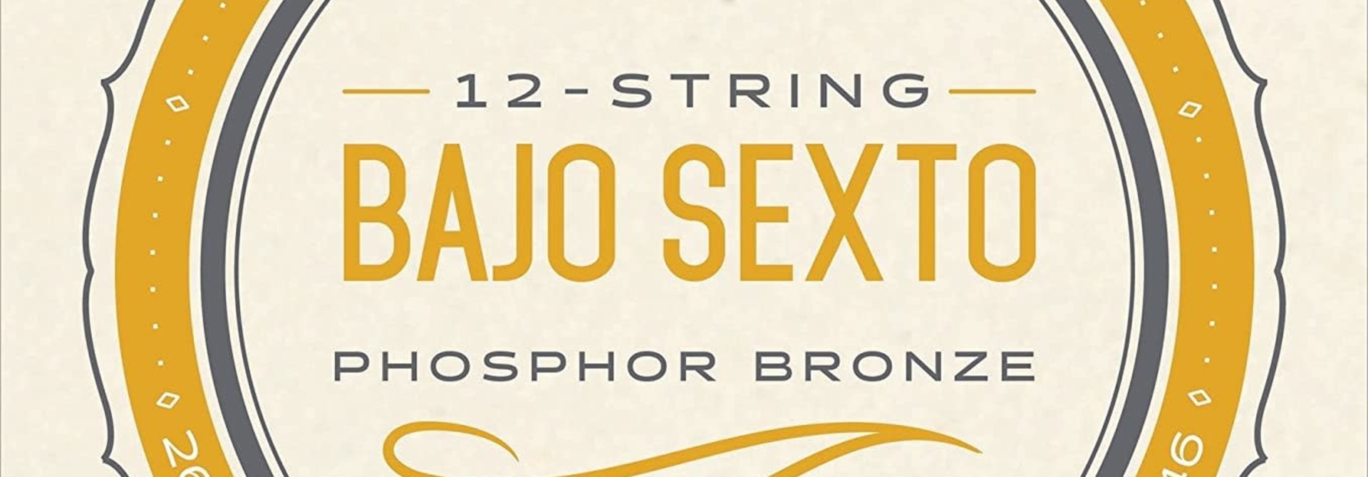 D'addario EJ86 Bajo Sexto Strings Phosphor Bronze Loop End