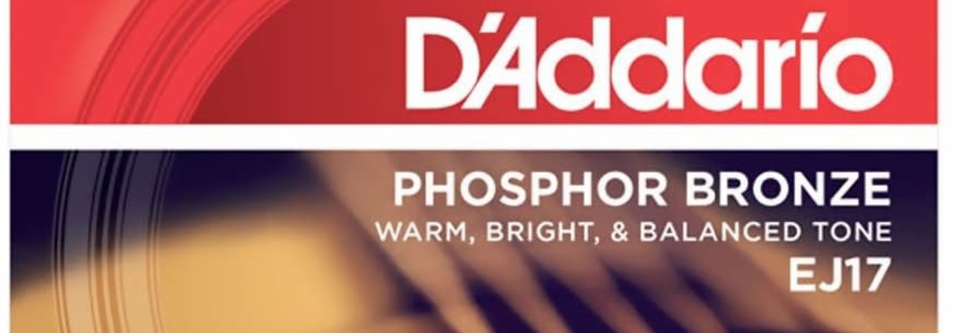 D'addario EJ17 Phosphor Bronze Acoustic Guitar Strings