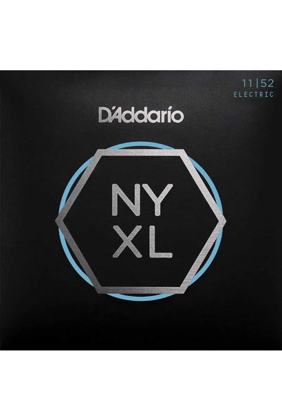 D'Addario NYXL1152 Nickel Wound Electric Strings, Medium Top/Heavy Bottom, 11-52