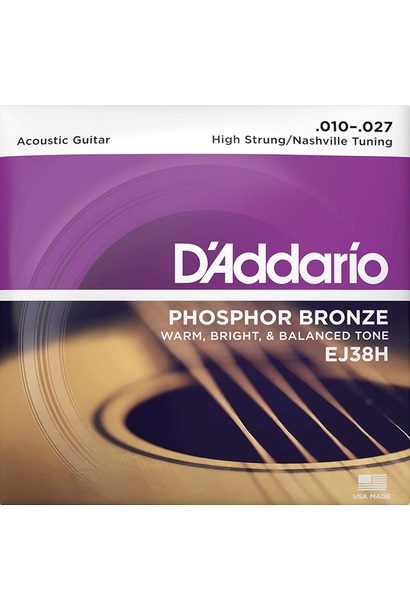 EJ38H Phosphor Bronze, High Strung/Nashville Tuning, 10-27