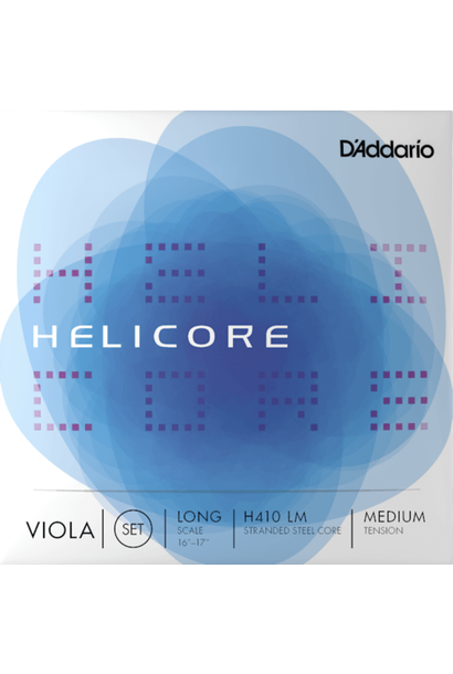 Helicore Viola String Set, Medium Scale, Medium Tension
