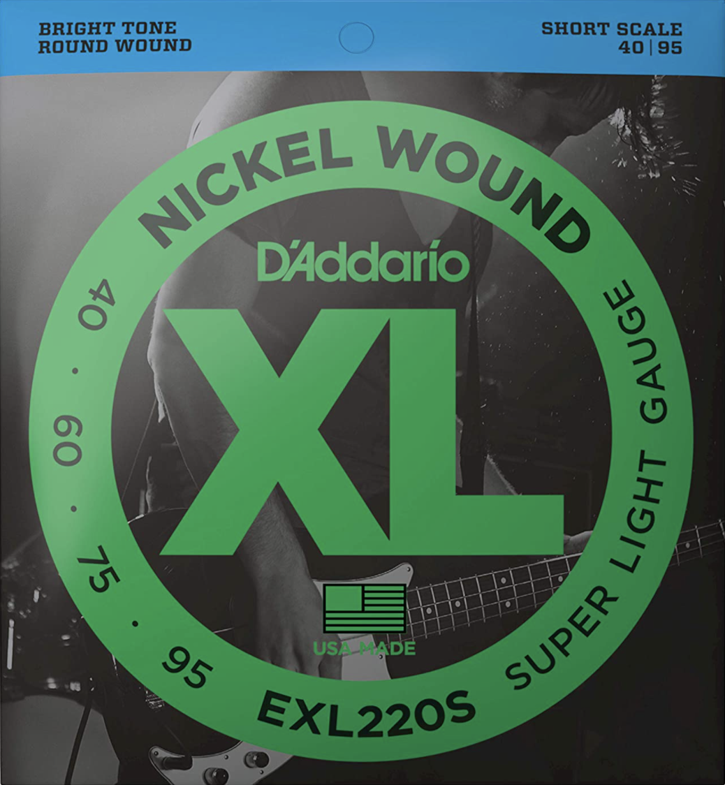 EXL220S Nickel Wound Bass, Super Light, 40-95, Short Scale-2