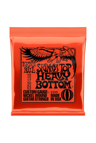 Ernie Ball 2215 Nickel Wound Skinny Top/Heavy Bottom Guitar Strings (10-52)