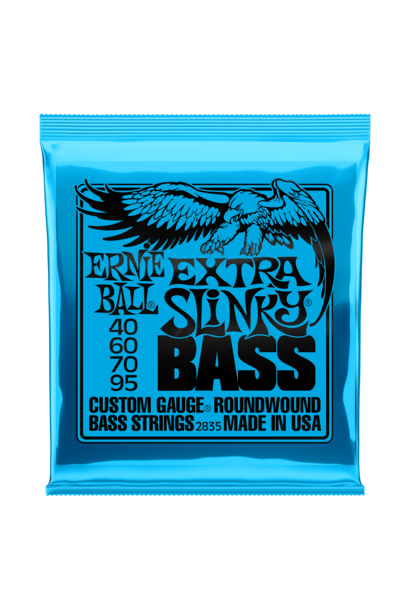 Extra Slinky Nickel Wound Electric Bass Strings - 40-95 2835