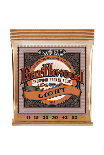 Ernie Ball 2148 Earthwood Phos/Bro Light Acoustic Strings (11-52)