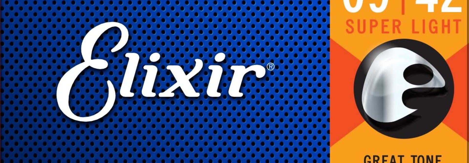 Elixir 12002 Nanoweb Nickel Super Light Electric Guitar Strings (09-42)