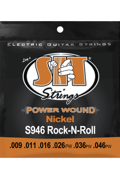 S.I.T. Strings S946 Powerwound Nickel Electric Rock-n-roll Hybrid 09-46