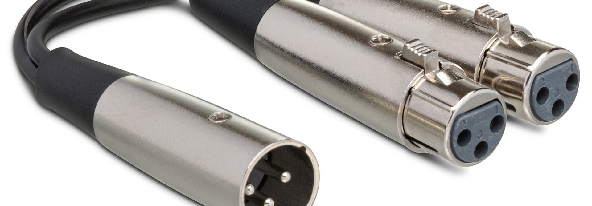 Hosa YXF-119 Dual XLR3F to XLR3M