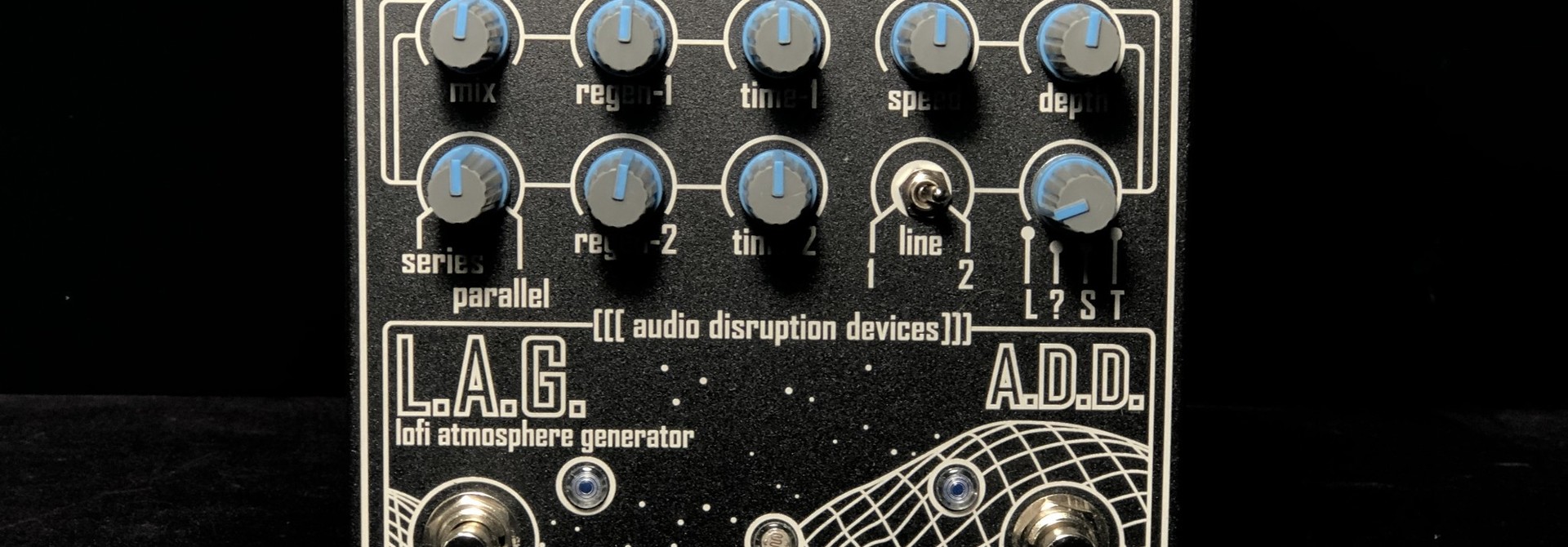 A.D.D. Pedals L.A.G. Lofi Atmosphere Generator Delay
