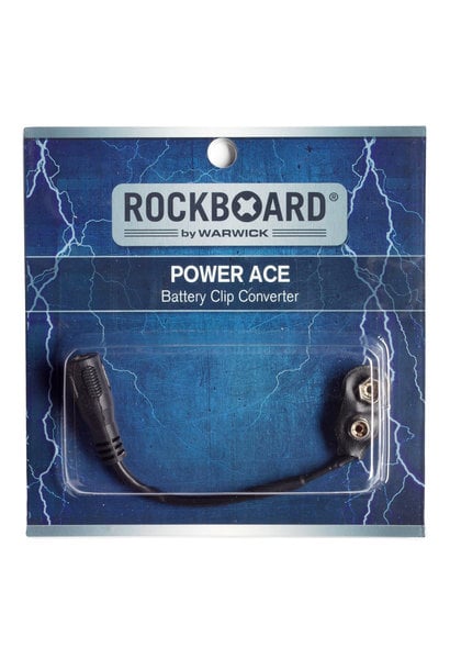 RockBoard Power Cable, Battery Clip Converter
