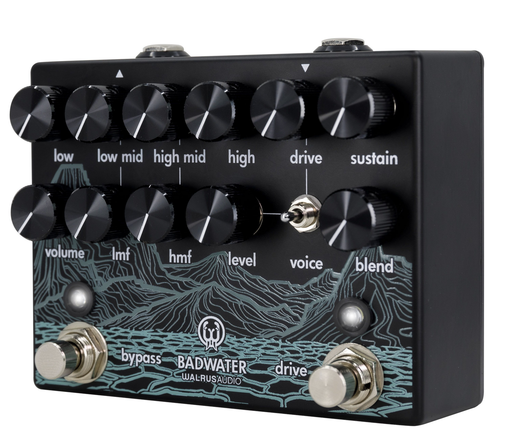 Walrus Audio Badwater Bass Pre-amp D.I.-3