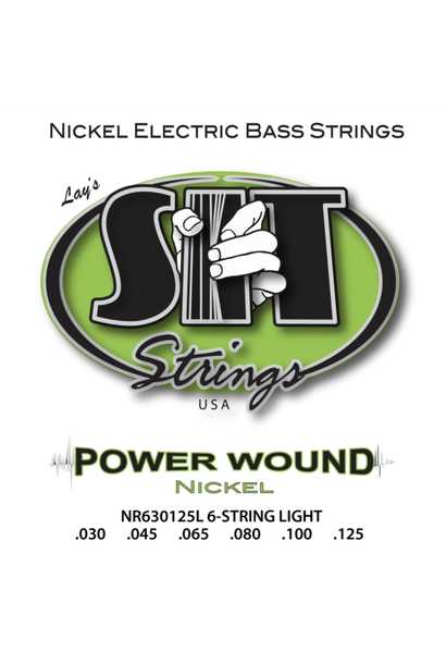 S.I.T. Strings Powerwound Nickel Bass 6-String Light