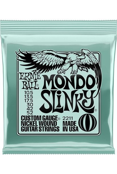 Ernie Ball 2211 Nickel Wound Mondo Slinky Guitar Strings  (10.5-52)