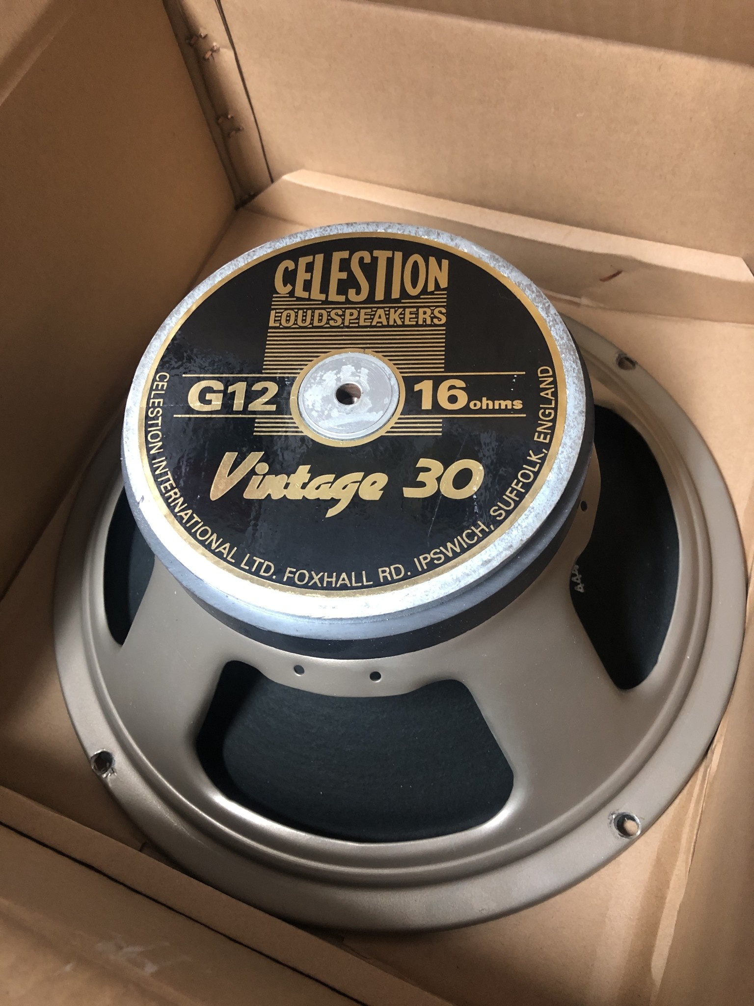 Celestion Vintage 30 12" 16 Ohm Speaker-1