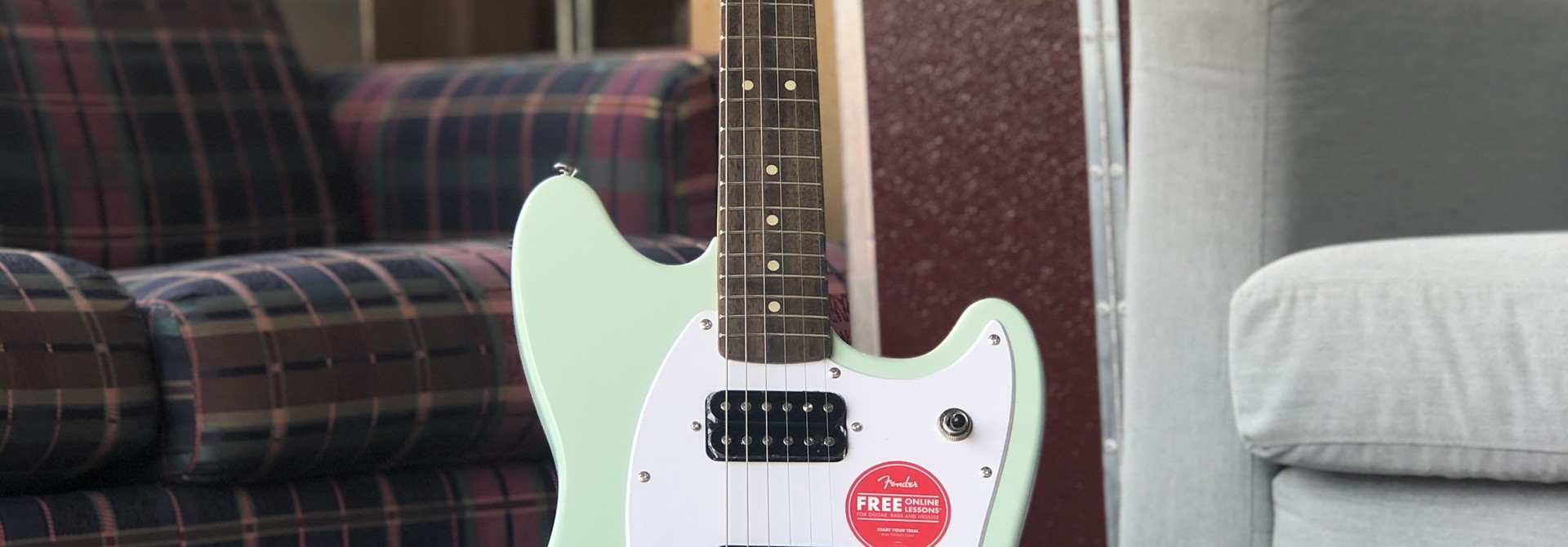 Squier FSR Bullet Mustang HH Surf Green B-Stock