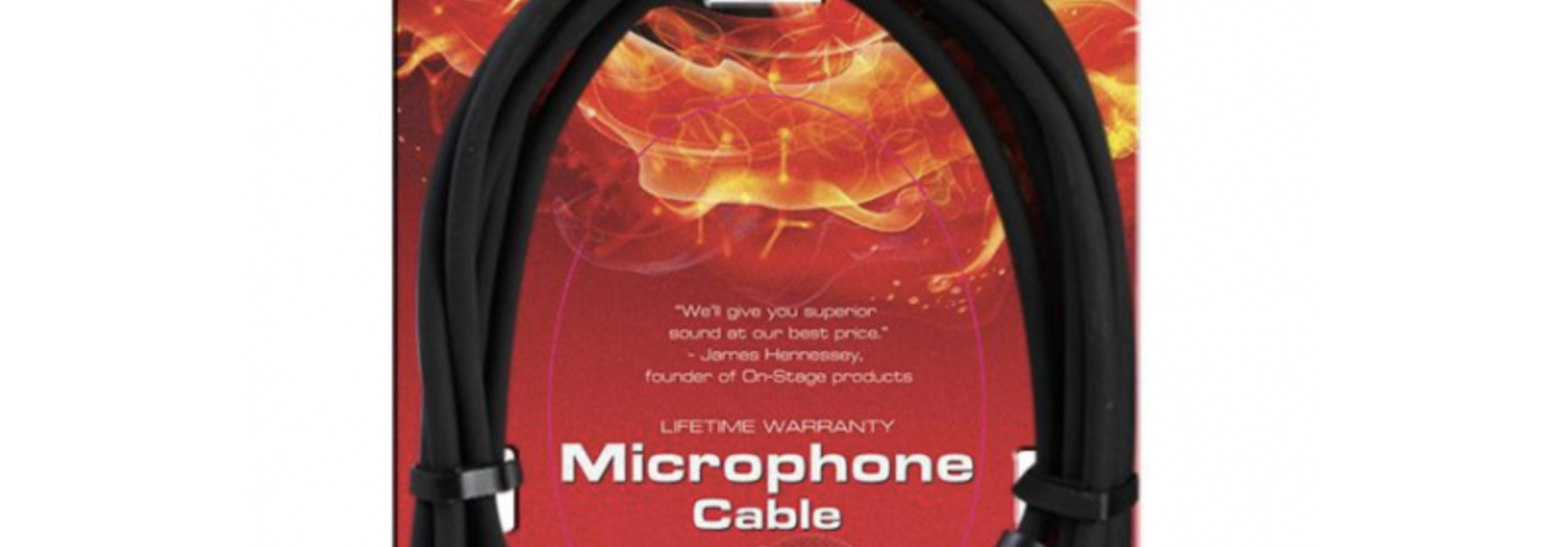 On-Stage Hot Wires MC12-10 Mic Cable XLR