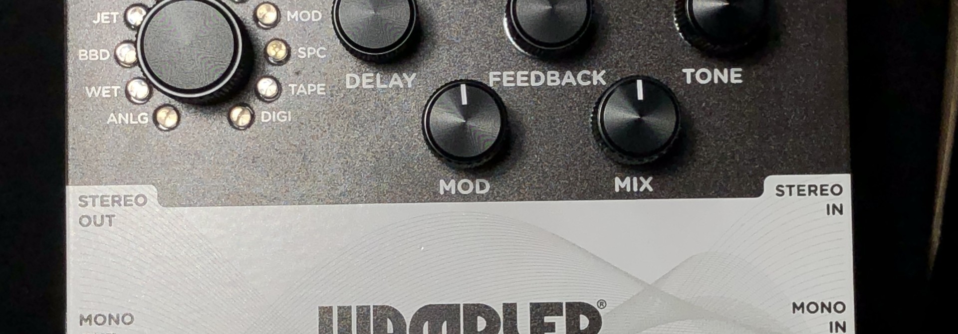 Wampler Metaverse Stereo Multi-Delay Pedal (lightly used)