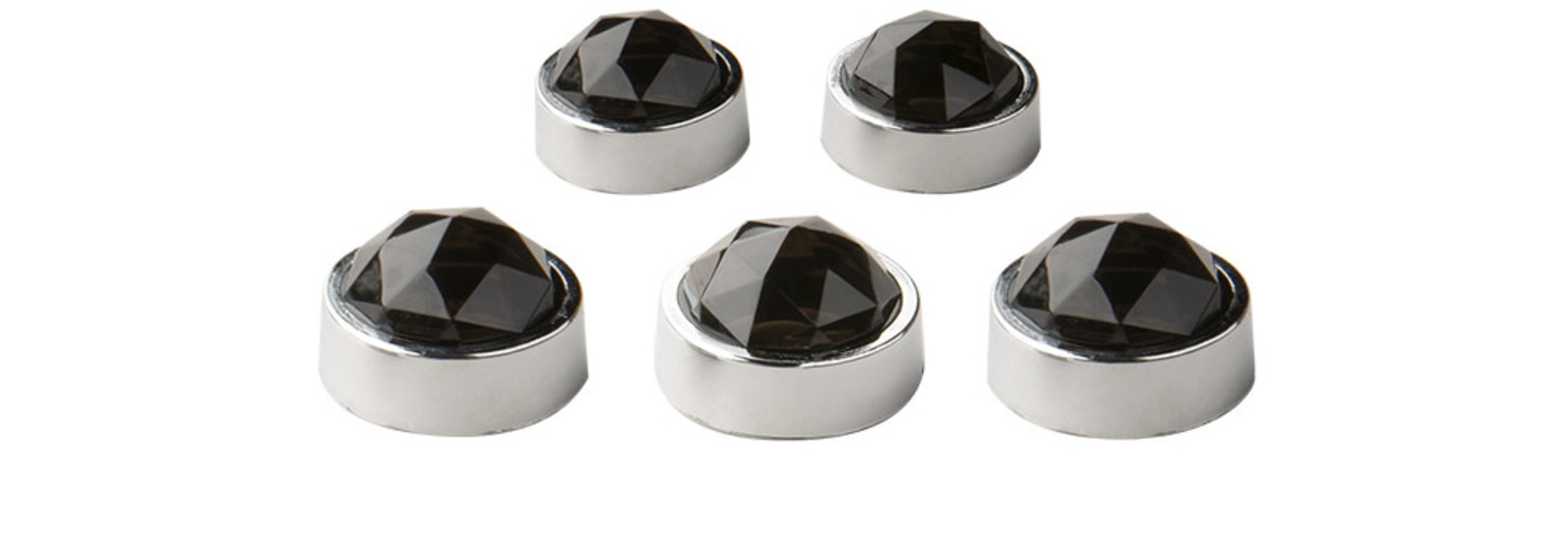 RockBoard Jewel LED Damper, Large - Defractive Cover for bright LEDs, 5 pcs.