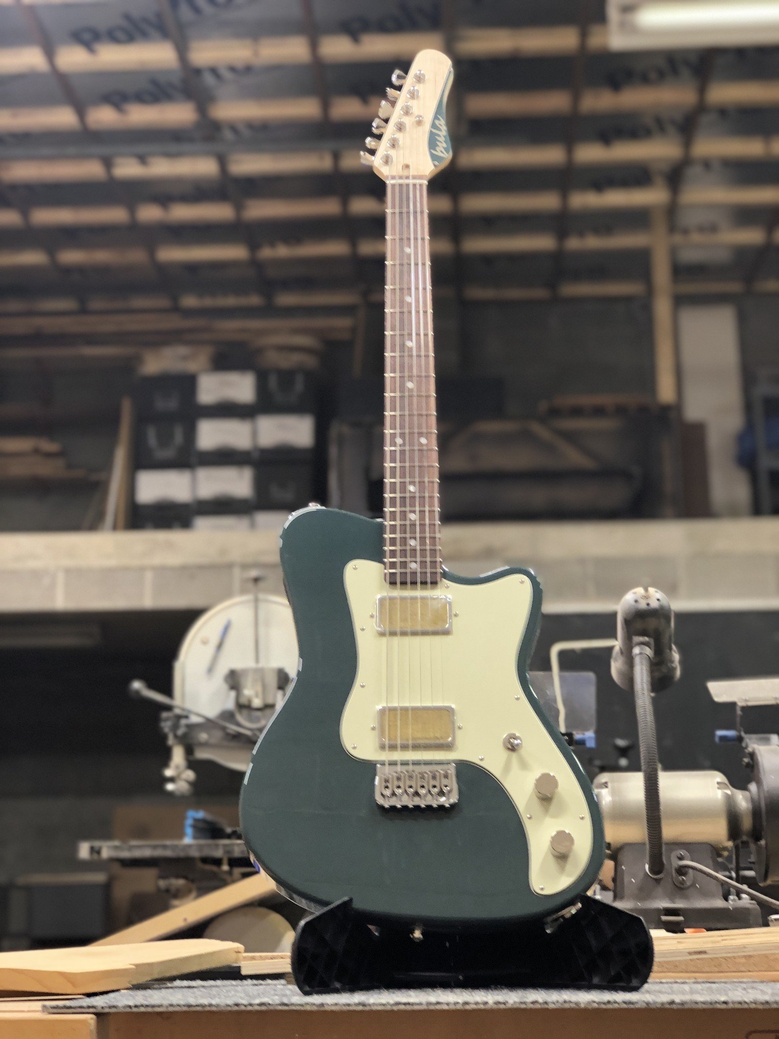Bula Custom Guitars Sherwood Green Astro SC-1