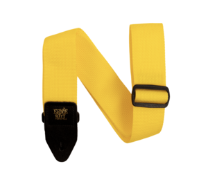 Guitar shop strap yellow