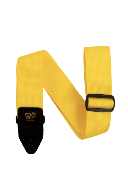 Ernie Ball Polypro Guitar Strap - Yellow & Black