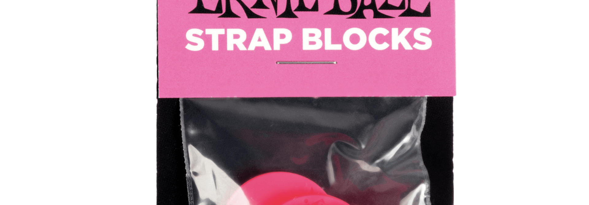 Ernie Ball Strap Blocks 4pk - Pink