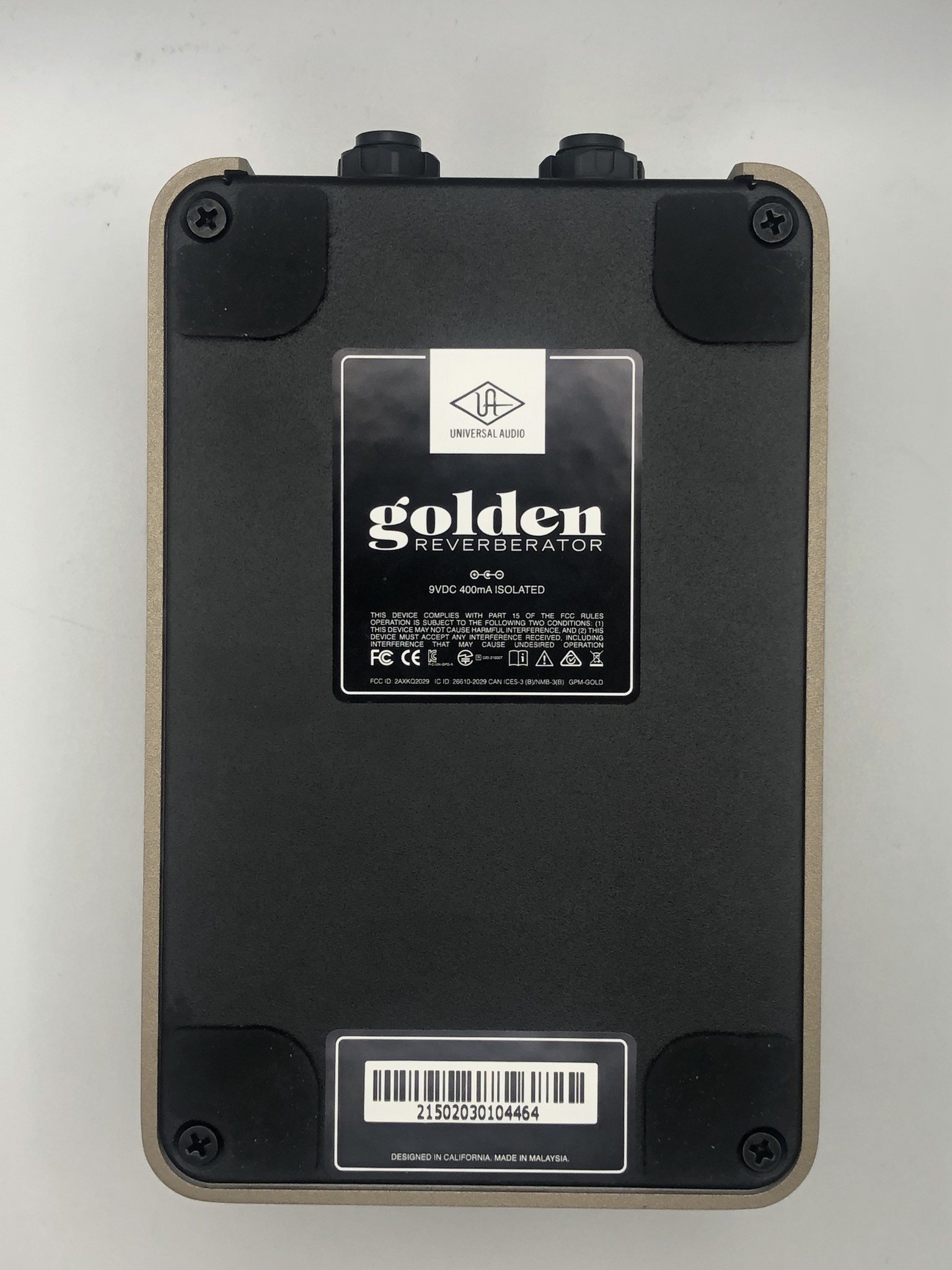 Universal Audio Golden Reverberator-9