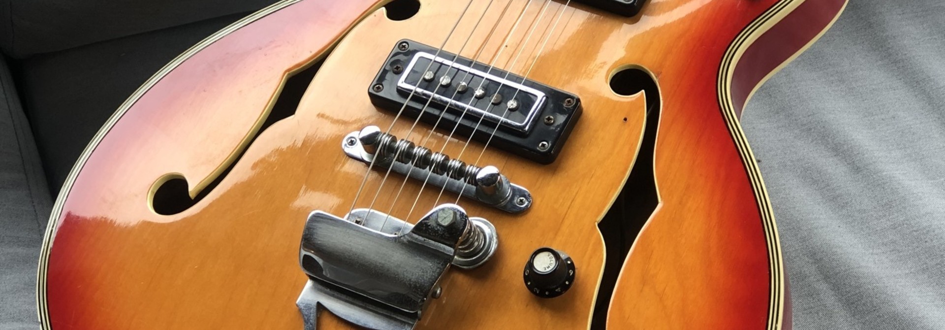 1968 Idol PA-23 Vintage Japanese Teisco Guitar Barney Kessel Style