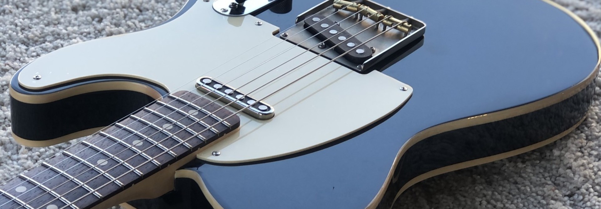 Wright Minds Double Bound Black Telecaster
