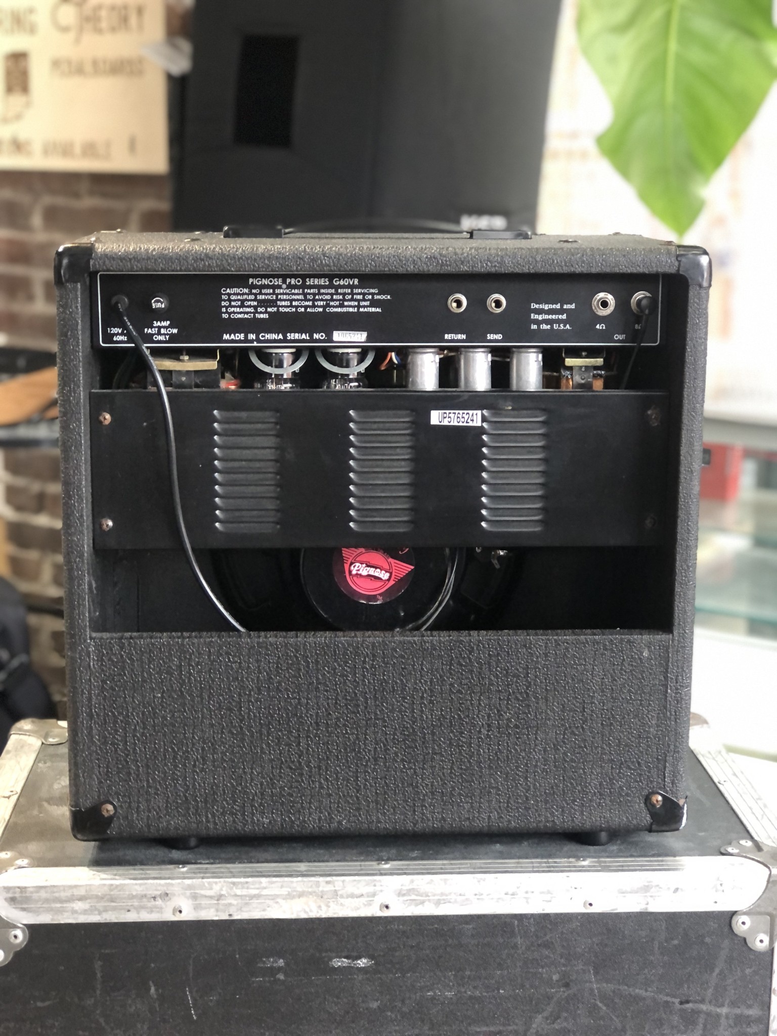 Pignose G60VR Tube amp Vintage Acoustic 4×12 CAB - musical instruments - by  owner - sale - craigslist