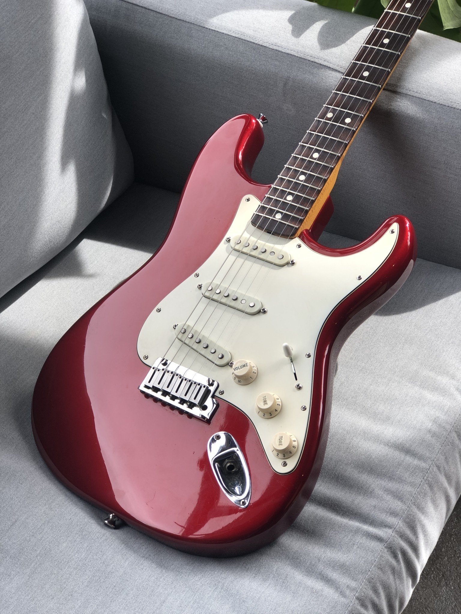 1989 Fender USA Yngwie Malmsteen Candy Apple Red - Indy String Theory LLC