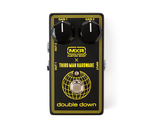 MXR® X THIRD MAN HARDWARE DOUBLE DOWN™ PEDAL