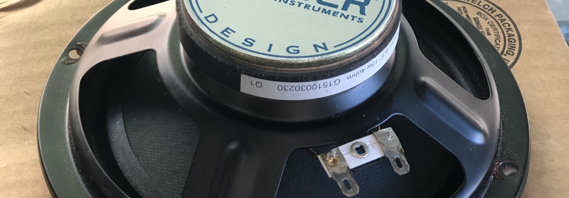 Fender 6.5” Special Design Speaker 4ohm