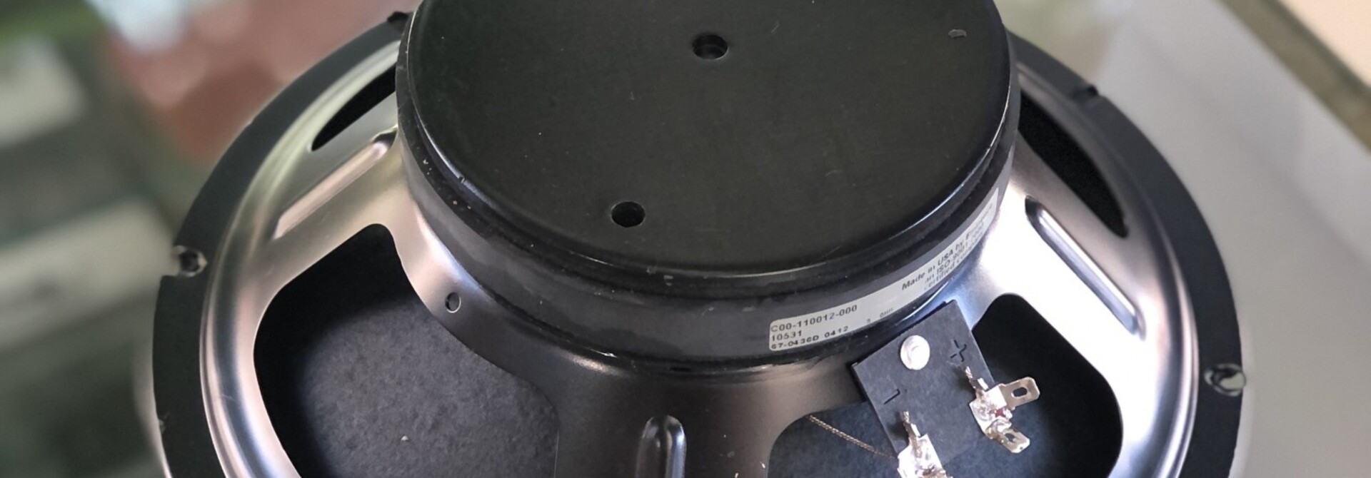 Eminence 10" Ceramic Speaker 8 ohm 2004