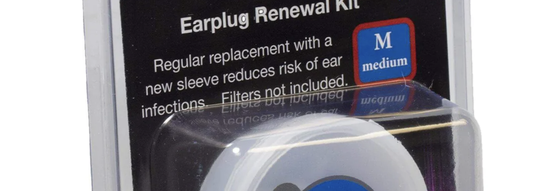 Earaser Earplugs Renewal Kit - Medium