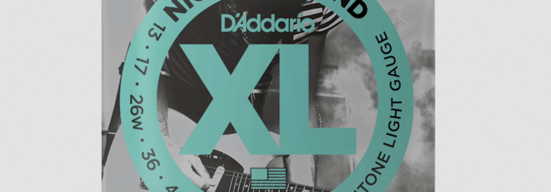 D'addario EXL158 13-62 Light Baritone, XL Nickel Electric Guitar Strings