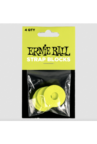 Ernie Ball Strap Blocks 4pk