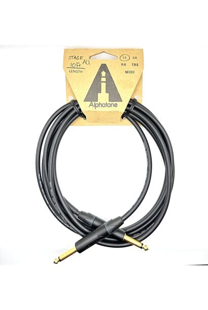 Alphatone Audio STAGE AU Instrument Cable - S-S