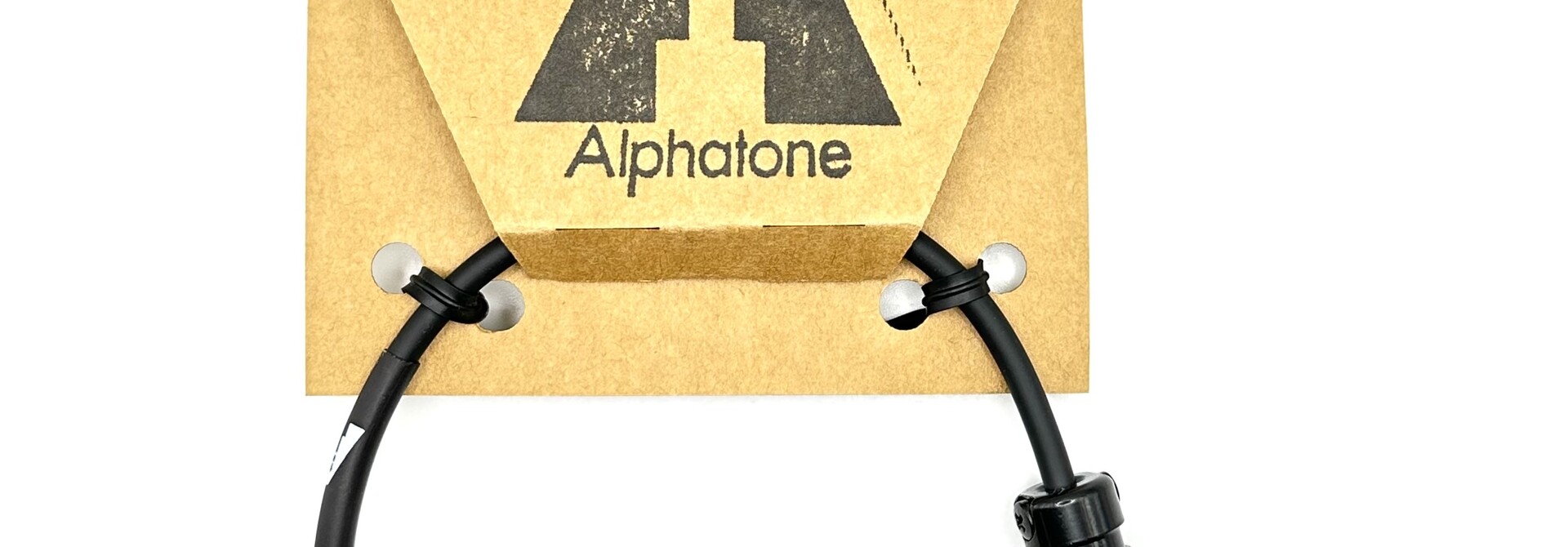 Alphatone Audio Black SPS4- Black SPS4 Patch Cables 6 in.