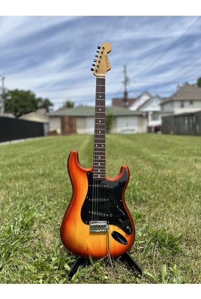 Wright Minds Copper Sparkle Burst Stratocaster