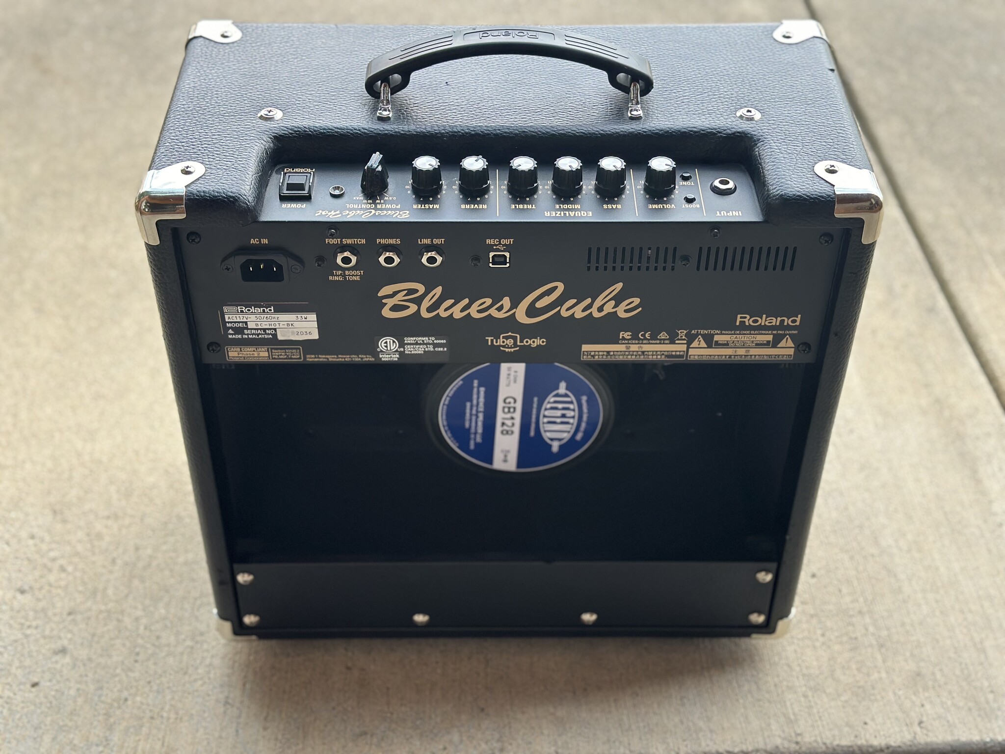 Roland Blues Cube Hot - Black - Indy String Theory LLC