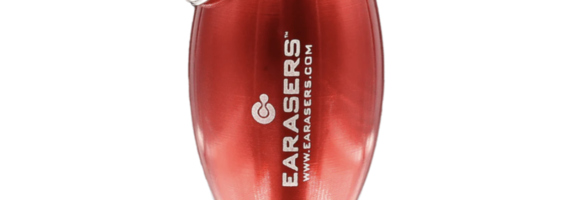Earaser Stash Can Keychain Red