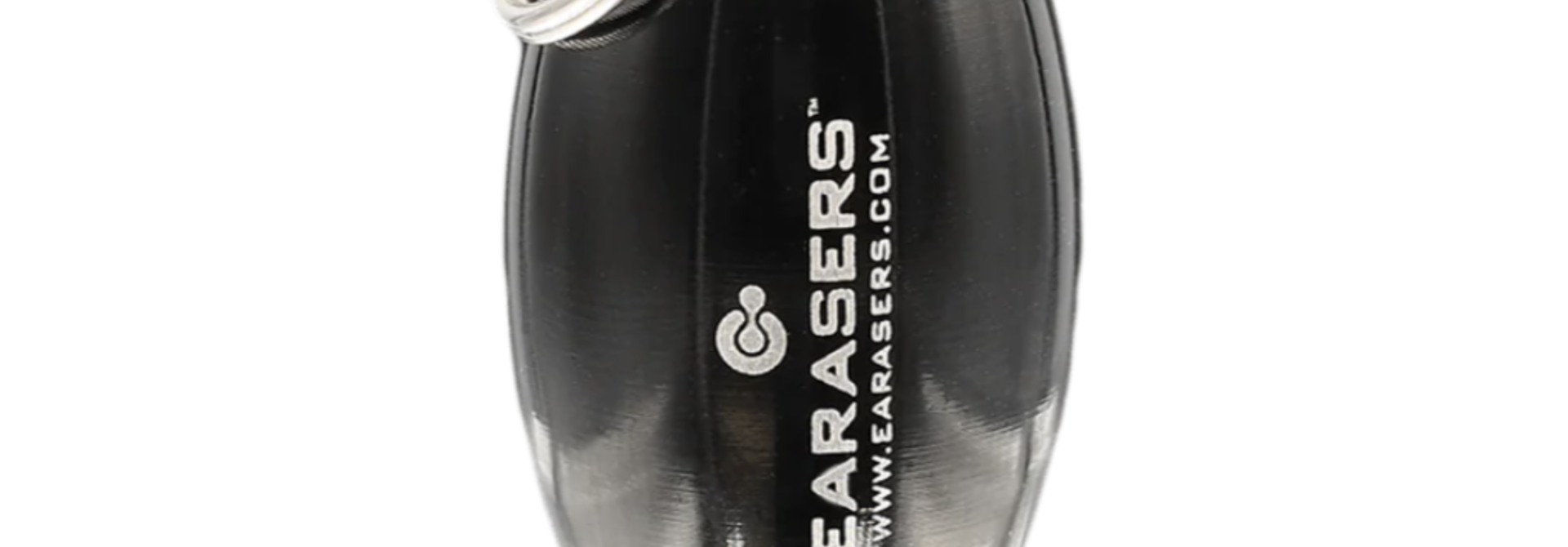 Earaser Stash Can Keychain Black